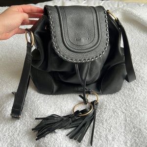 See by Chloe bucket black bag